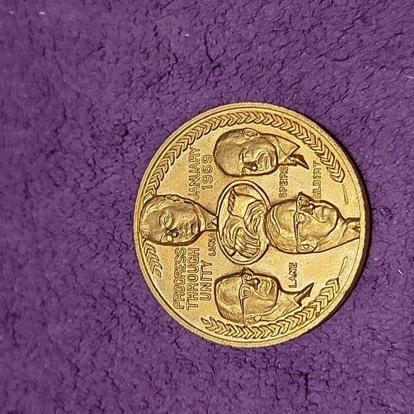 1969 United Transportation Union Commemorative Token - Picture 2 of 2